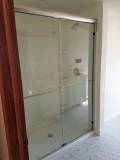 Residential Satin Nickel Framed Shower Door 3