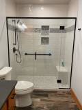Heavy Glass Shower Door