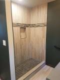 Residential Frameless Shower Door Before Pic 1